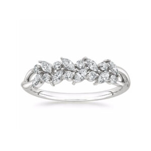 Alice Diamond Wedding Ring White Gold