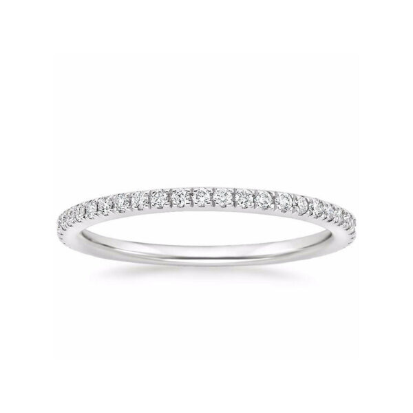 EMMA Diamond Eternity Ring 1/4 CTW White Gold