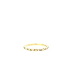 Cadence Yellow Diamond Ring in collaboration with Kalii Creations